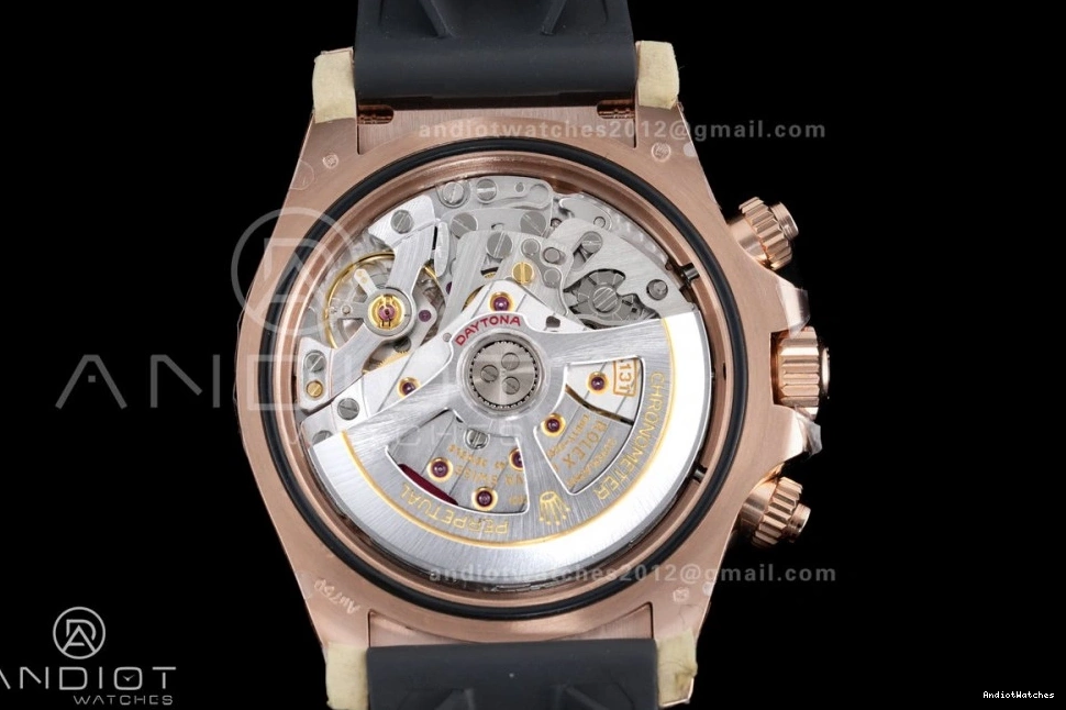 1:1 Sub-dial Edition RG VSF Sophisticated Marker 798 On Oyster-flex Best DD Gain Dial Stick Strap 126515 Black Weight Daytona 0826